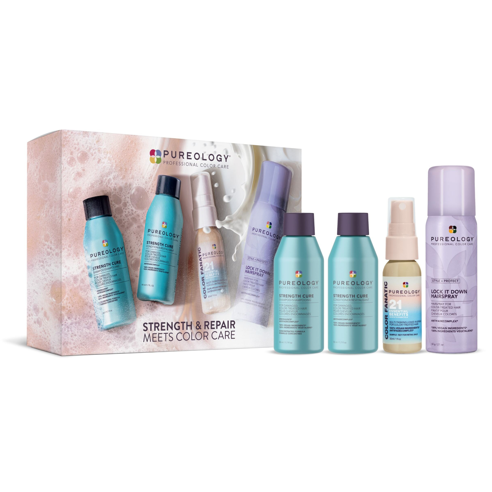 Pureology Strength Cure Discovery Kit For Damaged Hair